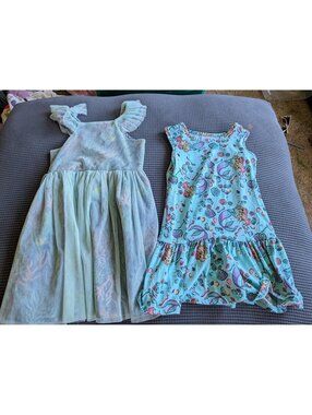 5t girls dress bundle Disney little mermaid